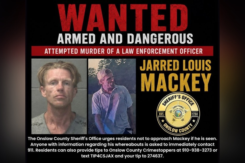 Shot Fired At Onslow Deputy Triggers Wild Woods Manhunt Near Jacksonville
