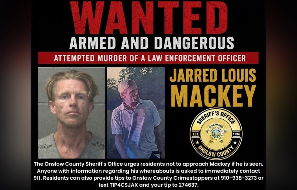 Shot Fired At Onslow Deputy Triggers Wild Woods Manhunt Near Jacksonville