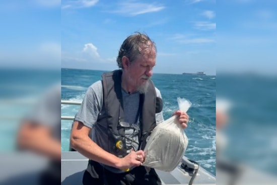 Silent Farewell Off N.C. Coast as 116 Unclaimed Ashes Are Scattered at Sea