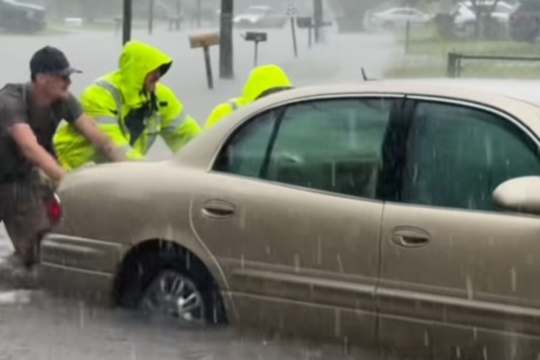 Slidell Ladder 13 Rescues Seniors During Flood