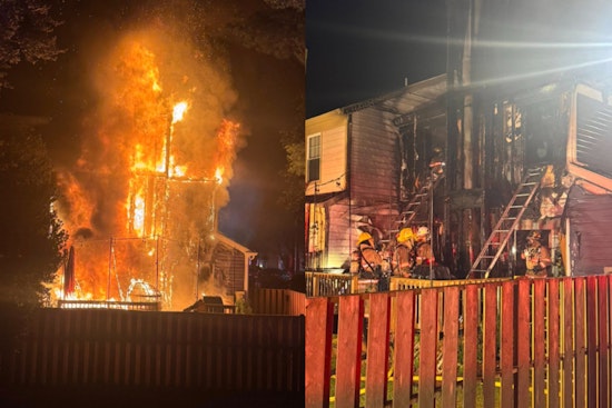 Smoke Alarms Jolt Silver Spring Family Awake As Townhouse Inferno Guts End Unit