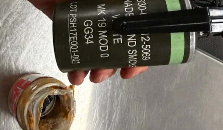 Smoke Grenades Found in Peanut Butter at Indianapolis Airport