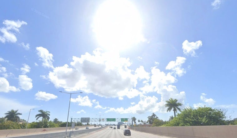 Smoky Sunrise, Sweltering Streets: Miami Sizzles Under Tuesday Heat Blast
