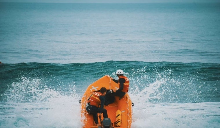 Sneaker Wave Snatches Pacifica Fisherwoman Before Beach Rescuers Reel Her Back In