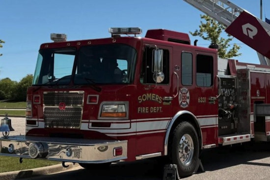 Somers Firefighter Hurt As Floor Caves In During House Inferno