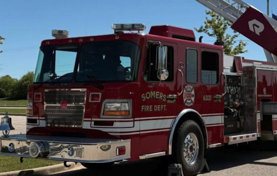 Somers Firefighter Hurt As Floor Caves In During House Inferno