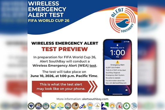 South Bay Phones Poised To Blast As World Cup Alert Test Hits Tomorrow