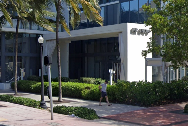South Beach Stunner: Mr Chow Vanishes From W Hotel After 17 Years