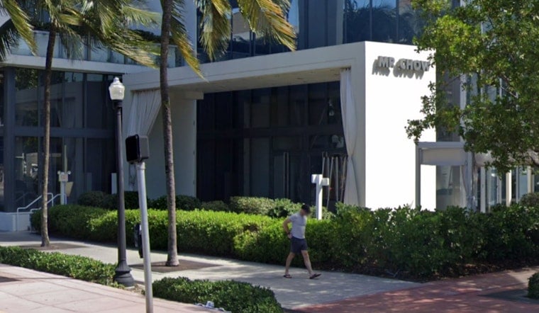 South Beach Stunner: Mr Chow Vanishes From W Hotel After 17 Years