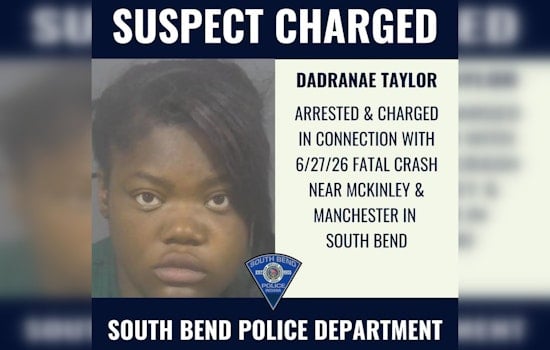 South Bend Driver Charged After Fatal McKinley Crash