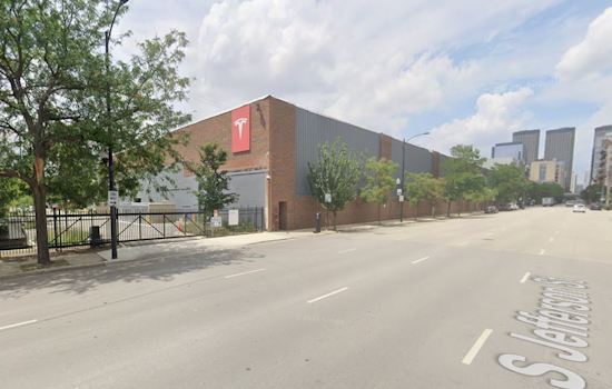 South Loop Tesla Hub Caught In $43 Million Foreclosure Fight