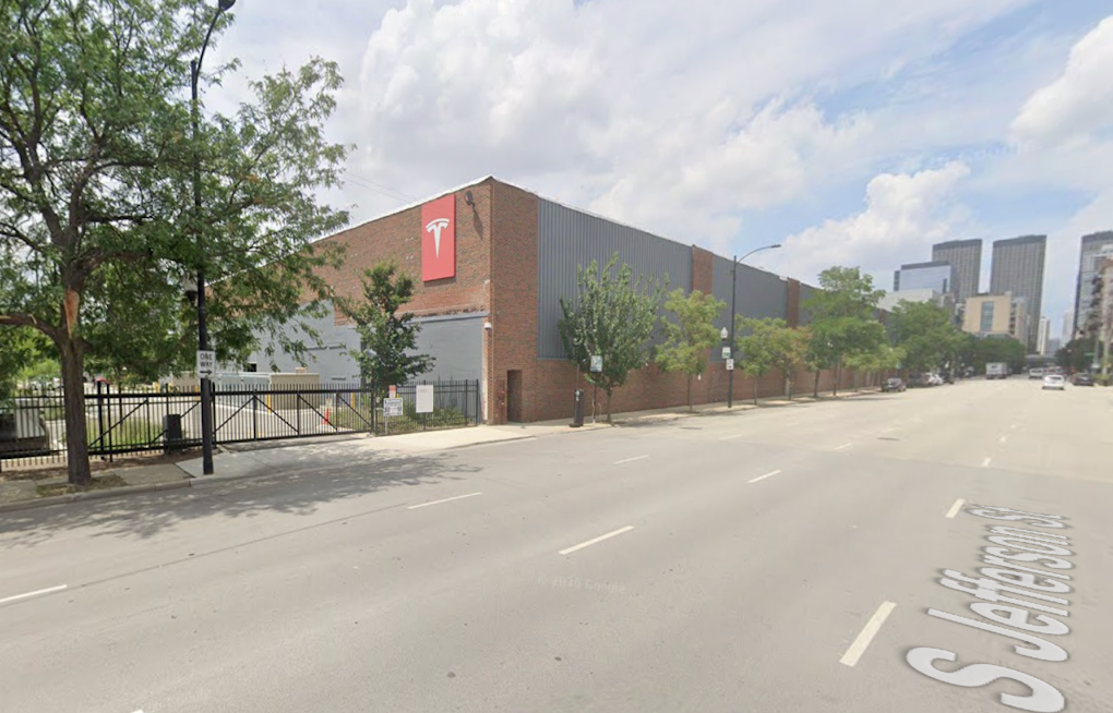 South Loop Tesla Hub Caught In $43 Million Foreclosure Fight