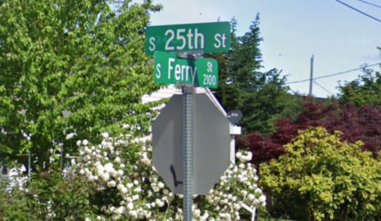 South Tacoma Block Erupts In Midday Blaze As Family Flees Home