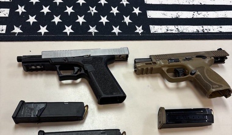 Southwest Side Traffic Stop Near 48th and Kedzie Turns Up Guns, Drugs and Spent Shells