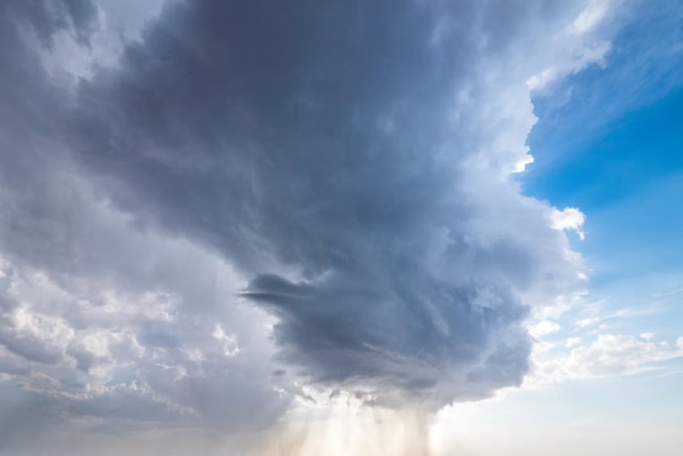 Spooky Skies on I-70 as NWS Flags Pop-Up Funnel Clouds