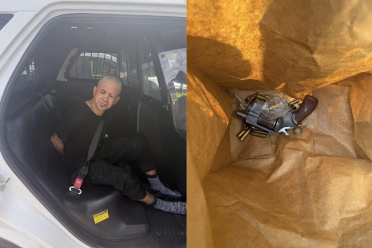Spring Traffic Stop Nabs Wanted Fugitive Toting Revolver, Constable Says