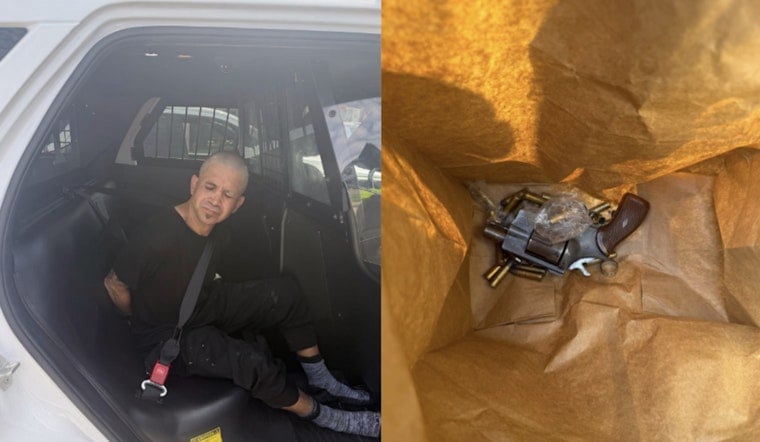 Spring Traffic Stop Nabs Wanted Fugitive Toting Revolver, Constable Says
