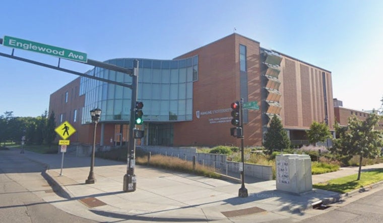St. Paul Campus Chaos as School Bus Slams Into Hamline Science Center