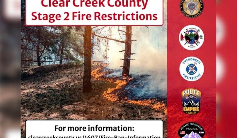Stage 2 Fire Crackdown Hits Clear Creek As High Country Dries Out