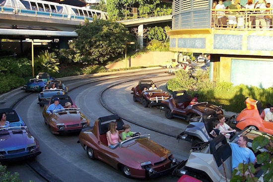 State Tells Disneyland: Park Autopia’s Gas Guzzlers by 2027 or Else