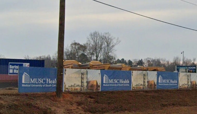 Steel Hits The Sky As MUSC Indian Land Hospital Nears Reality