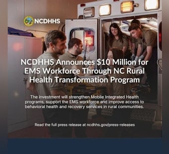 Stein Drops $10 Million Lifeline on Rural EMS Crews Across North Carolina