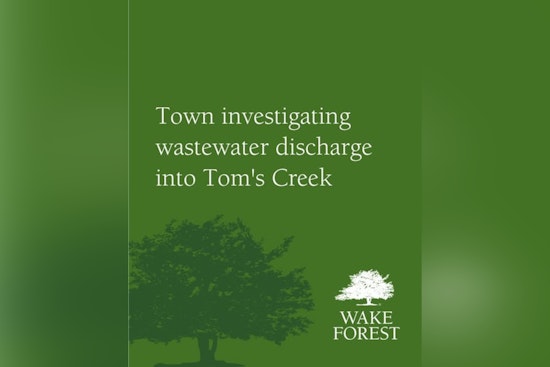 Stench At Tom’s Creek As Wake Forest Probes Untreated Wastewater Dump