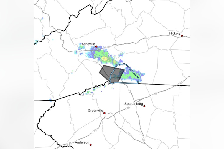 Sudden Roar From The Ridge As Severe Storm Warning Jolts Hendersonville And Polk County