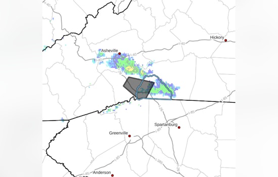 Sudden Roar From The Ridge As Severe Storm Warning Jolts Hendersonville And Polk County