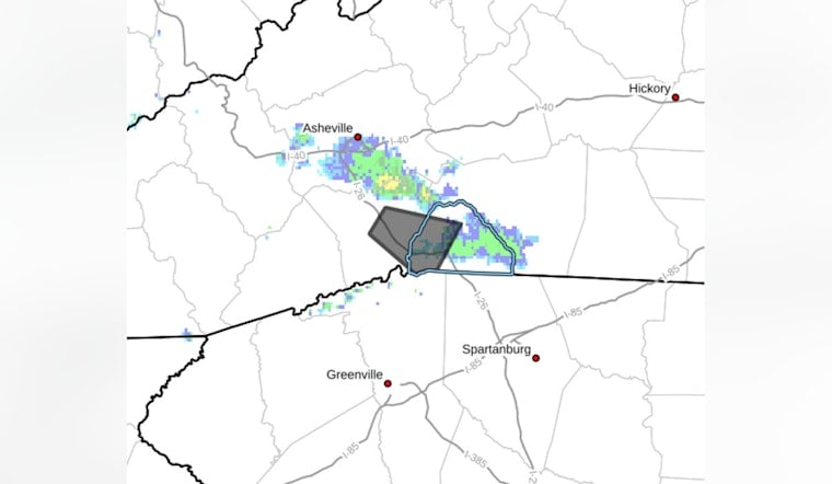 Sudden Roar From The Ridge As Severe Storm Warning Jolts Hendersonville And Polk County