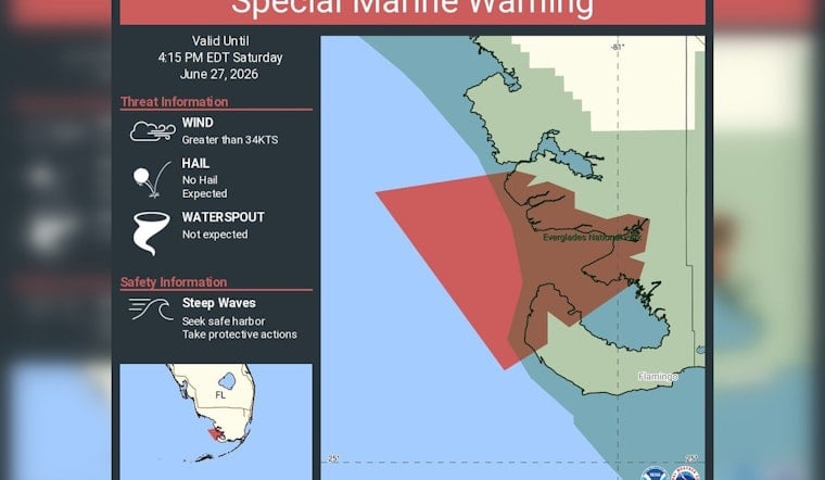 Sudden Squall Has Everglades Boaters Racing for Cover