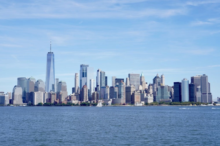 Sun Spars With Blustery Northwest Winds Over NYC Today