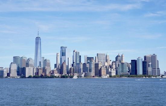 Sun Spars With Blustery Northwest Winds Over NYC Today