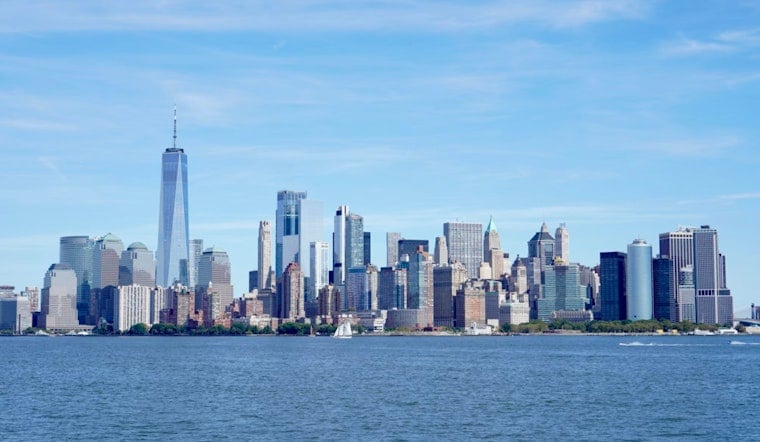 Sun Spars With Blustery Northwest Winds Over NYC Today