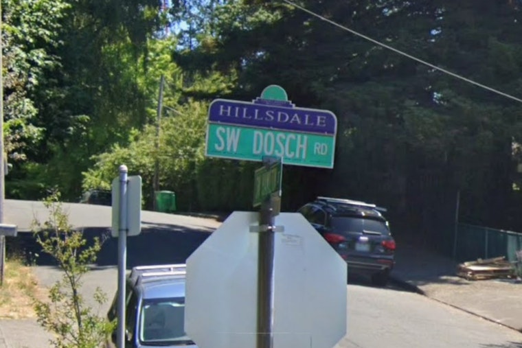 Gaping Hillsdale Sinkhole Shuts Down SW Dosch Cut-Through