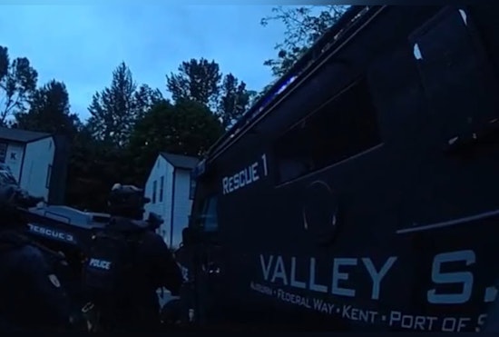 SWAT Storms Kent Apartment To Collar Social Media Shoe Robbery Suspect