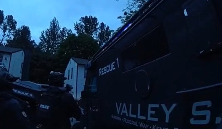 SWAT Storms Kent Apartment To Collar Social Media Shoe Robbery Suspect