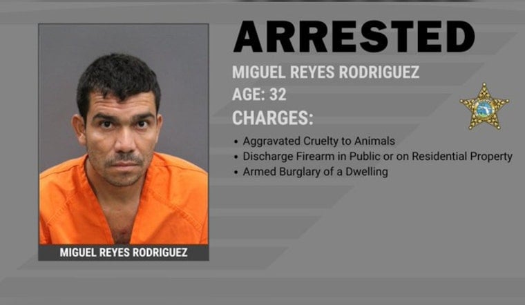 Tampa Man Busted After Allegedly Storming Neighbor’s Home And Shooting Dog