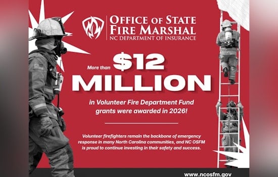 Tar Heel Volunteer Firefighters Snag $12 Million Lifeline for Gear and Trucks