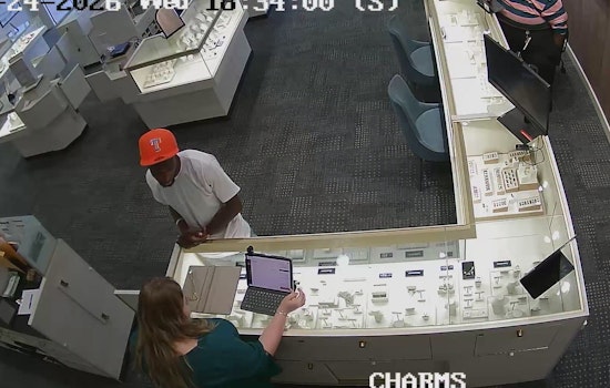 Tattooed Suspect Bolts With Bling From Monroe Kay Jewelers, Police Say