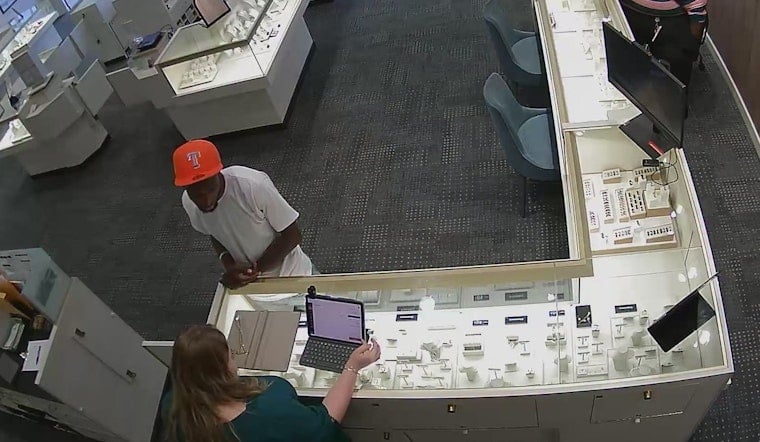 Tattooed Suspect Bolts With Bling From Monroe Kay Jewelers, Police Say