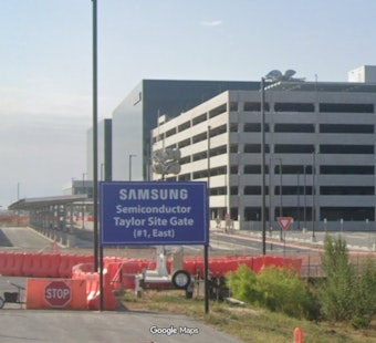 Texas Pours $11.6 Million Into Taylor Chemical Plant Feeding Samsung