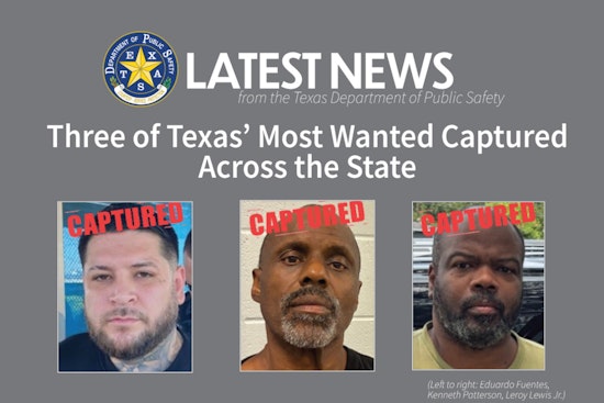 Three Texas Most Wanted Fugitives Captured In Hidalgo Plano And Houston