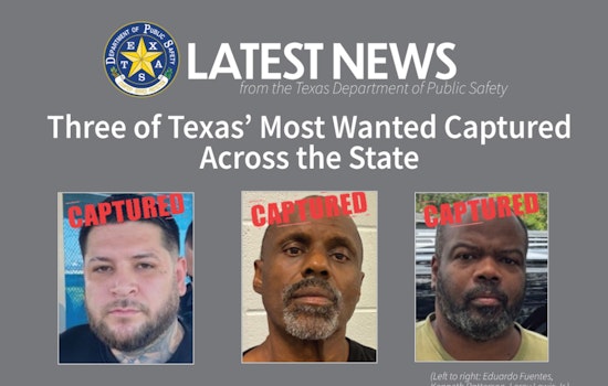 Three Texas Most Wanted Fugitives Captured In Hidalgo Plano And Houston