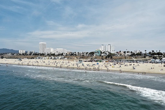 Tourists Rerouted as Flashy Detour Bridge Takes Over Santa Monica Pier Entrance