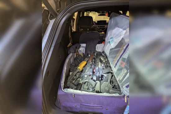 Troop F Cops Nab SUV Stuffed With 89 Illegal Guns On Route 17