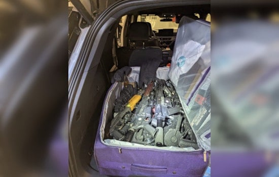 Troop F Cops Nab SUV Stuffed With 89 Illegal Guns On Route 17