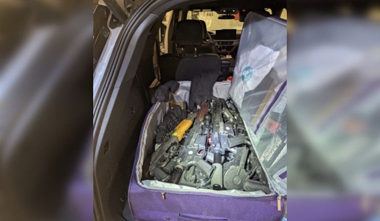 Troop F Cops Nab SUV Stuffed With 89 Illegal Guns On Route 17
