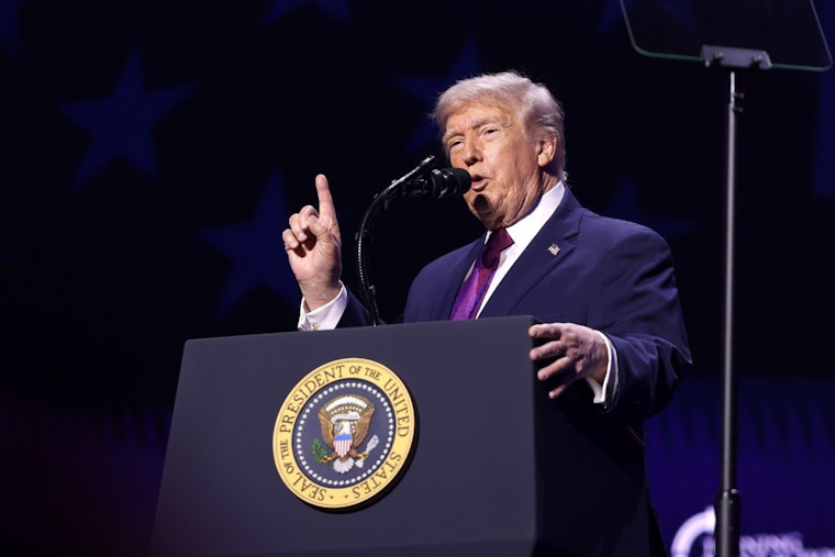 Trump Rolls Into Macungie, Puts Mack Trucks Plant In National Spotlight