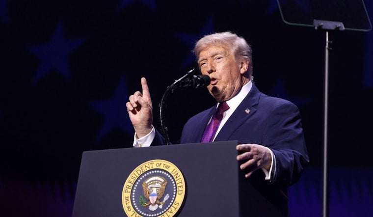 Trump Rolls Into Macungie, Puts Mack Trucks Plant In National Spotlight